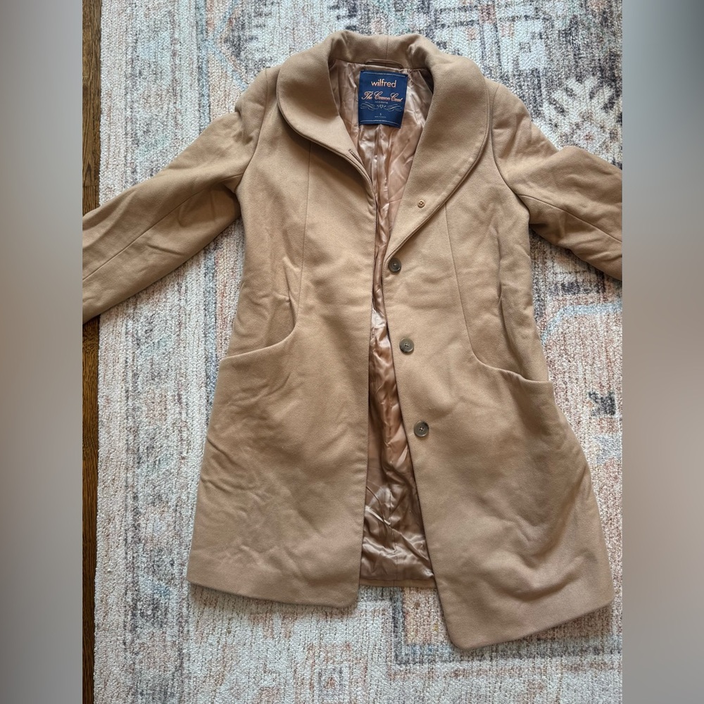 Aritzia Wilfred Camel Cocoon for Women